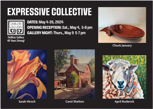 DEBLOIS GALLERY May 4th-26th | EXPRESSIVE COLLECTIVE
