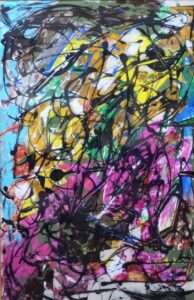 Marilyn O’Donnell – Hidden – Acrylic on Glass