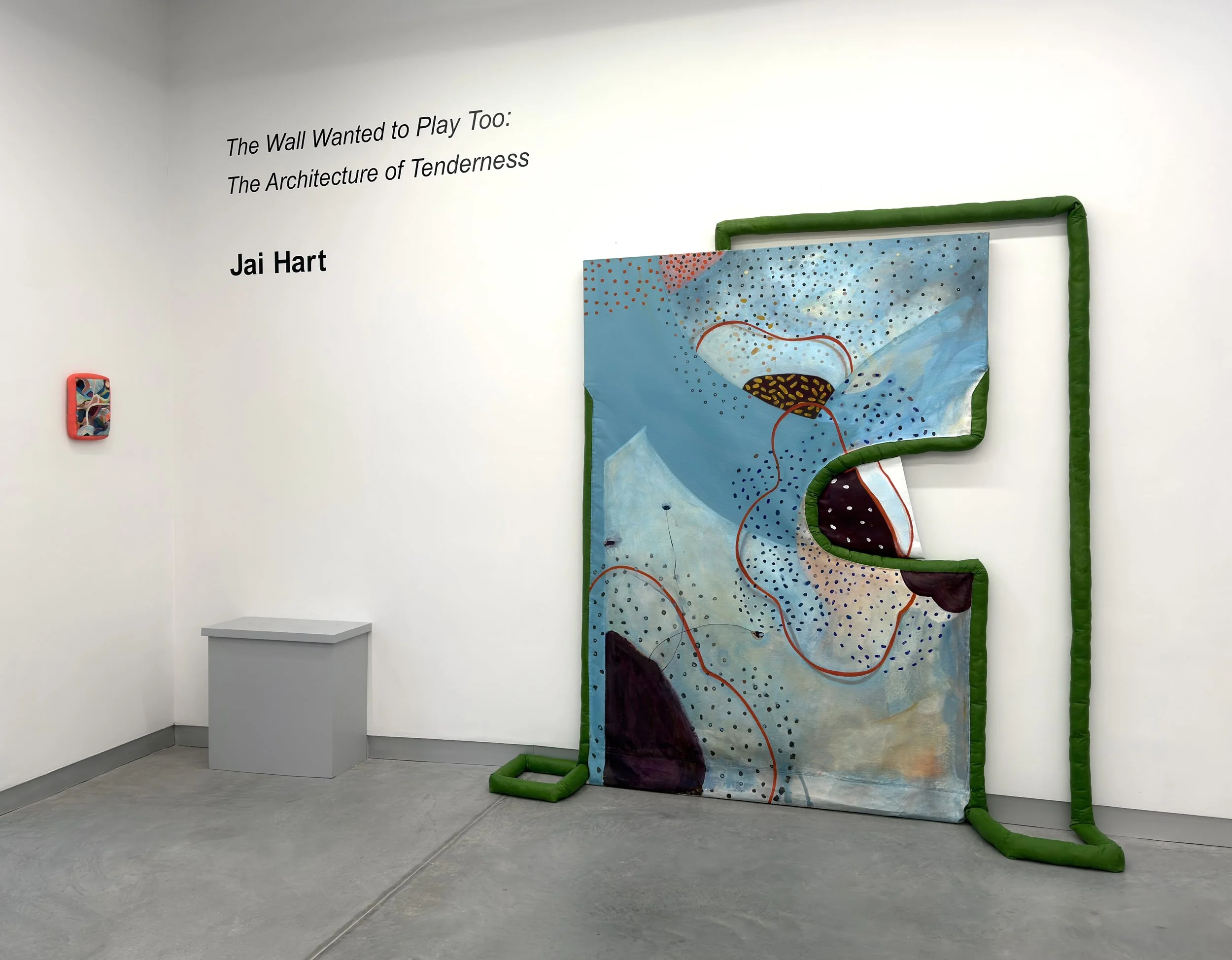 The Wall Wanted to Play Too: The Architecture of Tenderness | solo exhibition by Jai Hart