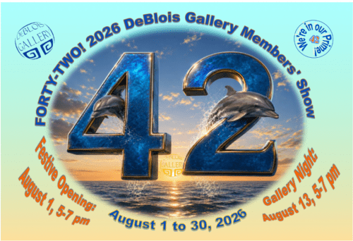 Forty-Two! 42nd Annual Members’ Show and Celebration